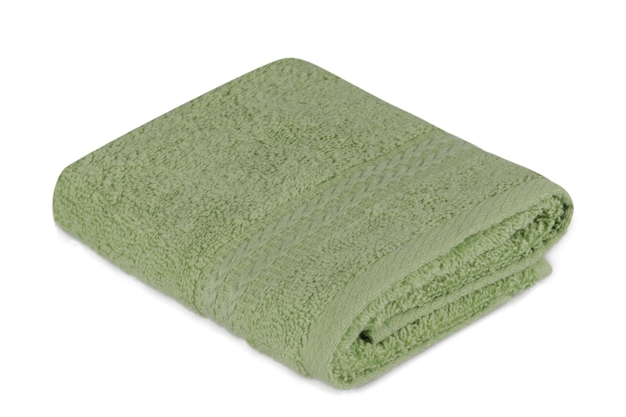 Prosop de baie Rainbow, Hobby, 30x50 cm, bumbac, verde - imagine 7